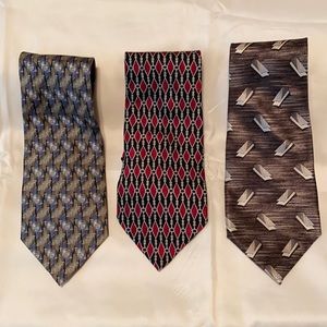 Three designer tie bundle